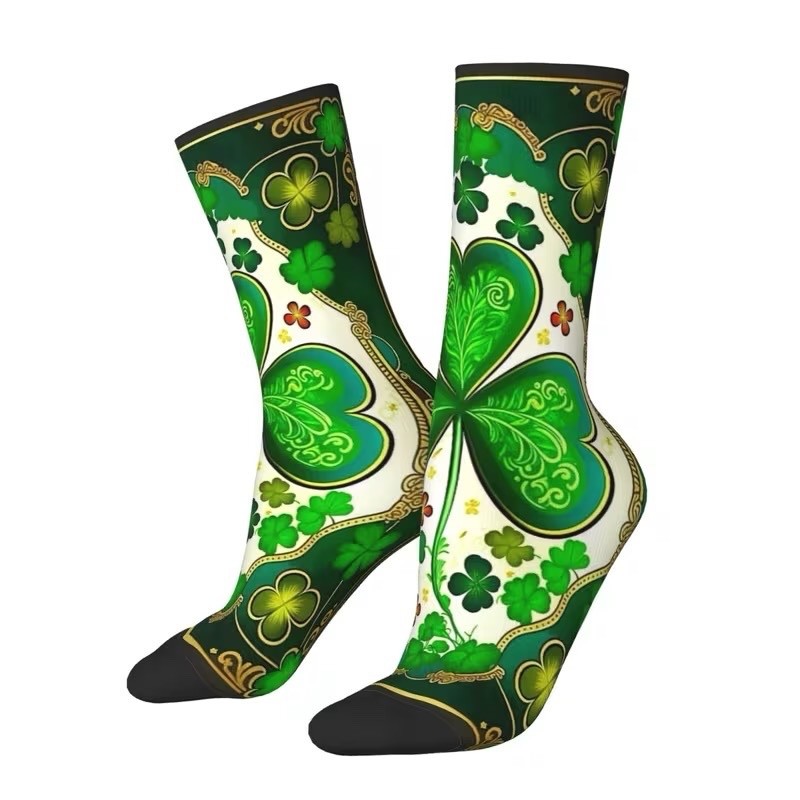 Irish Saint Patrick's Beautiful Socks  Unisex, one size, quali...