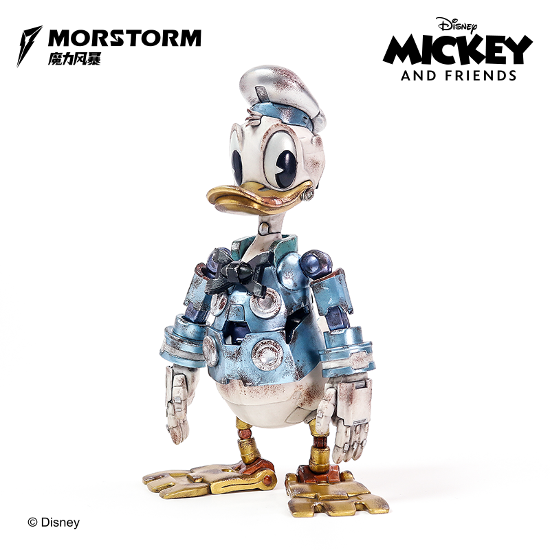morstorm ディズニー　ドナルドダック フィギュア　ロボットバージョン Morstorm Disney Mickey Mecha Series Future Mechanical Donald