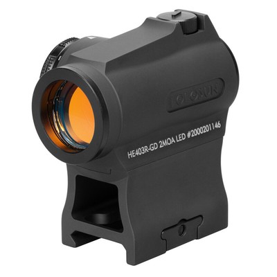 Holosun HE403R-GD Gold 2 MOA Dot + Bonus