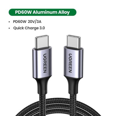 UGREEN USB Cable PD100W USB C to Type C Fast Charger Cable for Xiaomi Samsung