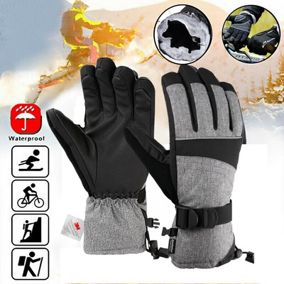 Skihandschuhe Ski Handschuhe Winter Fahrradhandschuhe Herren Damen Kinder DE