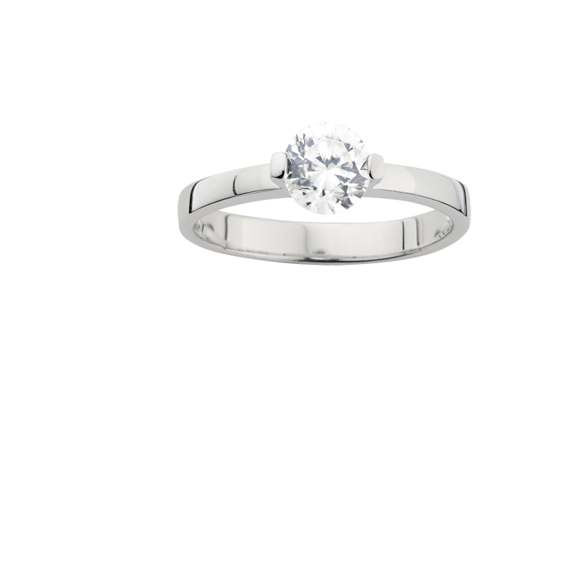 Silber Damen Memoire Ring 5-206496-001 Vorsteckring mit Zirkonia Größe 50-60 NEU