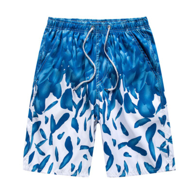  Men Swim Trunks Cargo Swimming Beach Shorts Swimwear Boho Bathing Suit