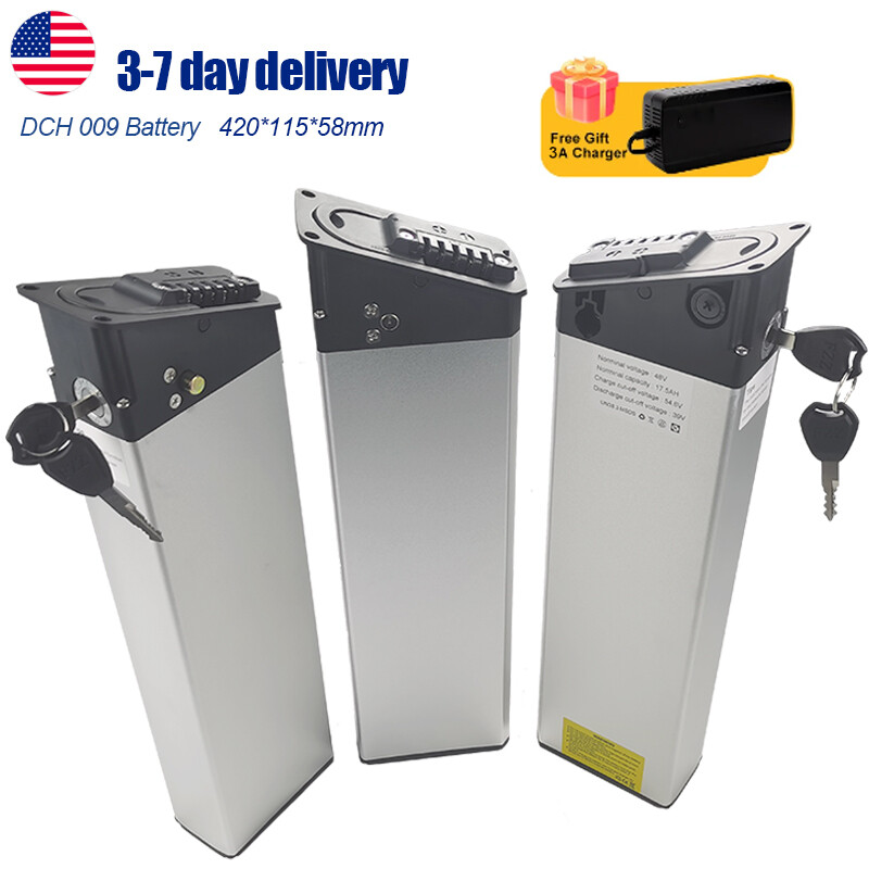 folding bike battery 48V 17.5ah 52V DCH009 for engwe G-REX mate X bike batteries