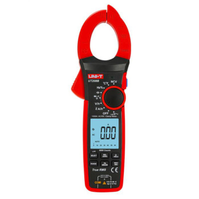 UNI-T UT208B TRMS Digital Clamp Meter NCV Multimeter 1000A Inrush LoZ ACV LPF Te