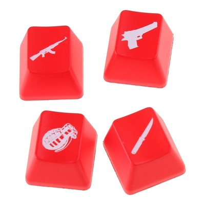 OEM Keys Button Keycaps Backlit for Mechanical Keyboards WASD Direction Keys