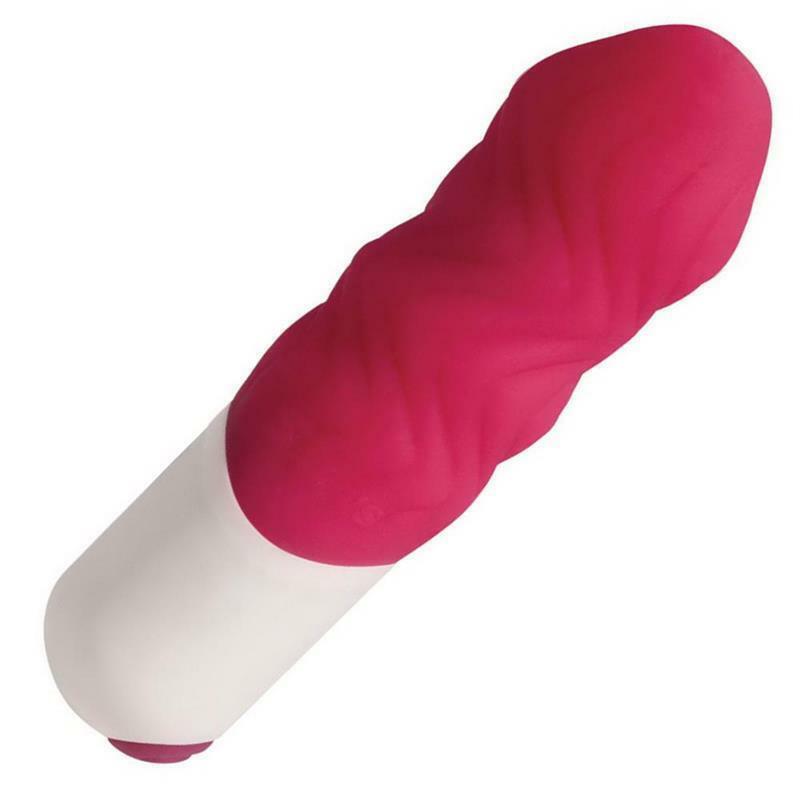 Olivia Silikon-Vibrator hell-rot - klassischer Vibrator