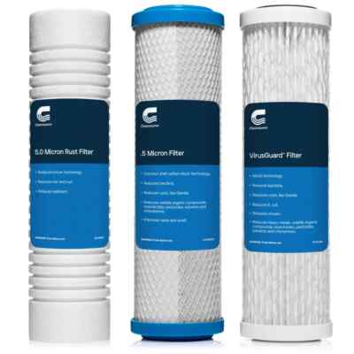 Tiny Home Water Filtration CLEARSOURCE ULTRA - Virusguard 0.2 Micron Filtration!