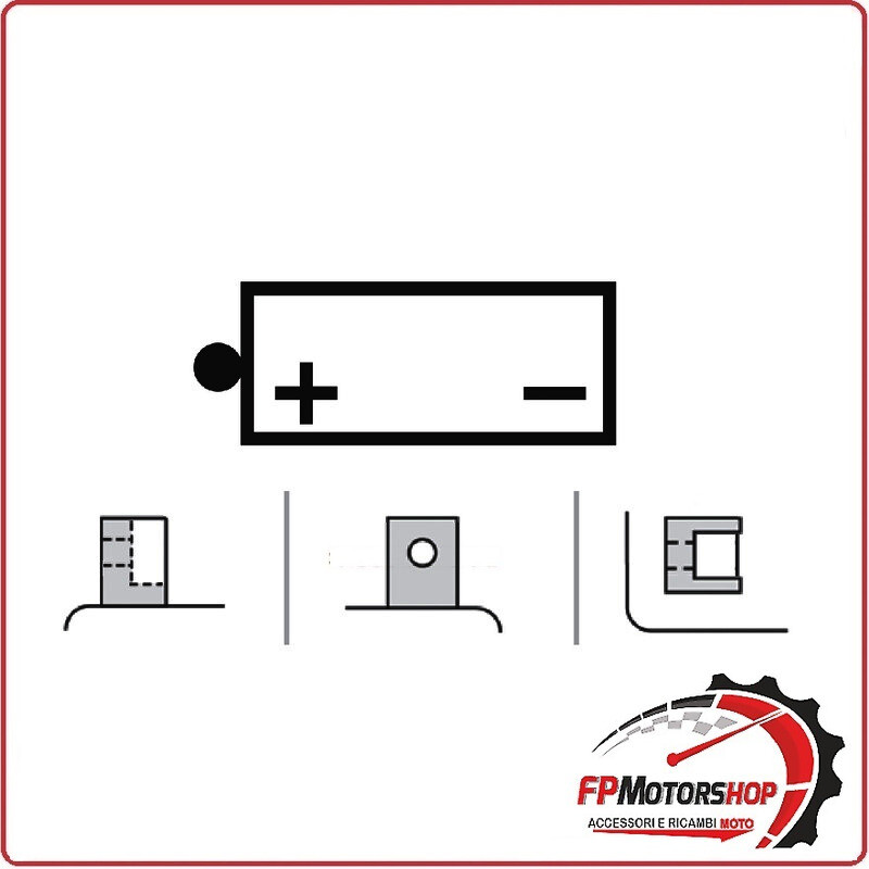 BATTERIA PER MOTO OKYAMI OB16B-A2 YB16B-A2 12V 16AH 160X90X161MM