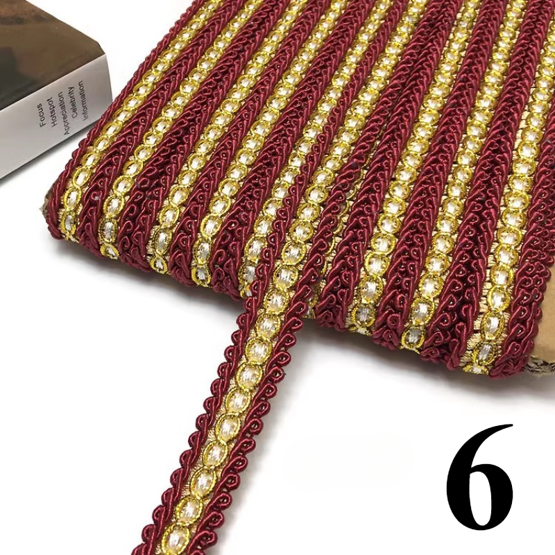 11.5M DIY Pillow Cushion Trimming Curtain Edging Sewing Trim Craft Accessories