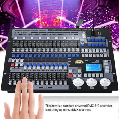 1024 Channels DMX512 Controller Console For Stage DJ Disco Halloween Party Show