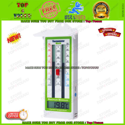 Digital Max Min Greenhouse Thermometer Classic Design Max Min Thermometer for Us