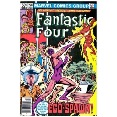 Fantastic Four #228 Newsstand  - 1961 series Marvel comics VF [c*