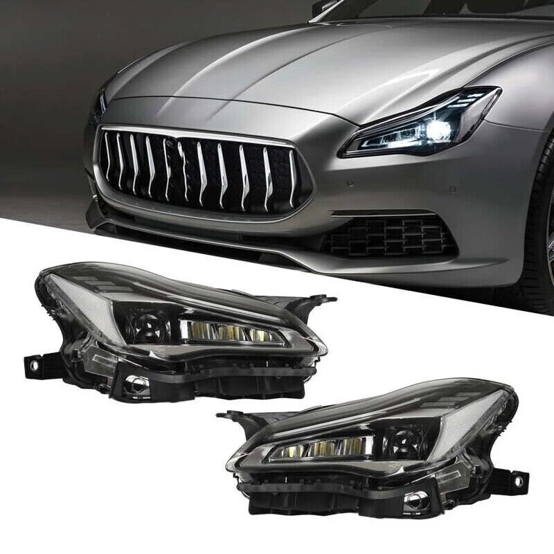 Maserati Quattroporte LED Projector Headlights with DRL Update for