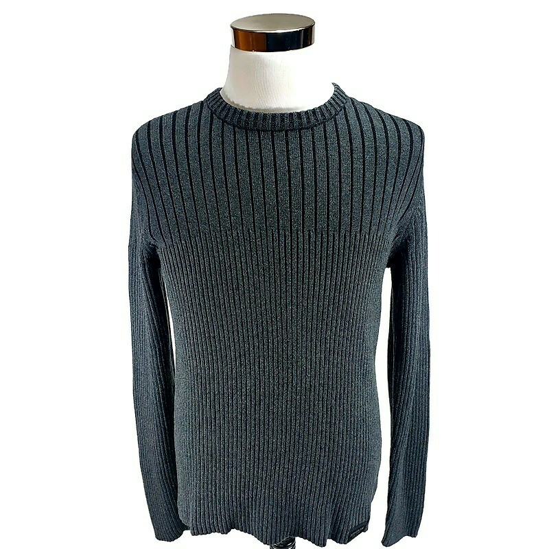 Calvin Klein Sweatshirt Size Large Charcoal Black Grey Gray Gently Worn