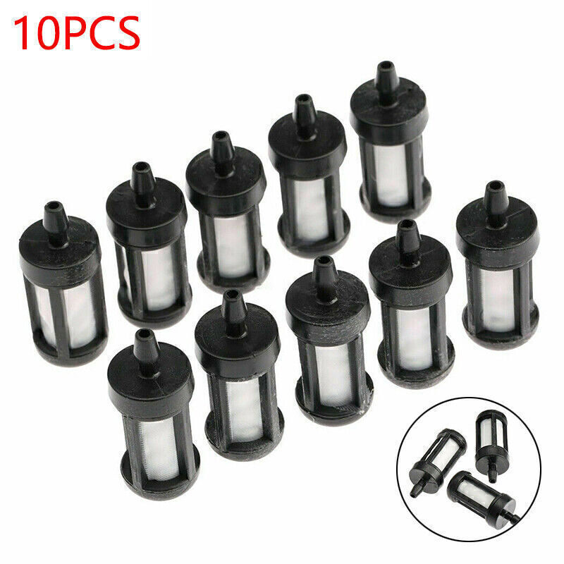 10PCS Trimmer Brush Cutter Fuel Filter For ZAMA STIHL POULAN HUSQVARNA Parts