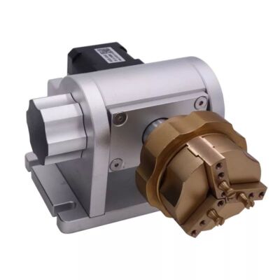 D50 D60 D80 D300 Ring Rotary C Axis For Fiber Laser Engraving Marking Machine