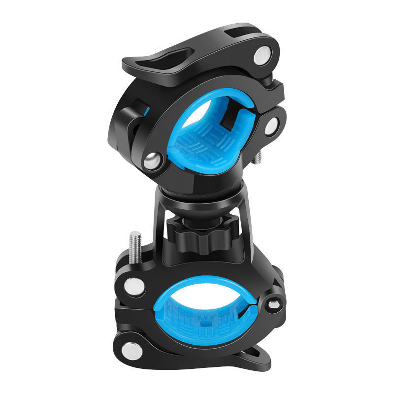 1PCS Tool-Free Bicycle Light Mount Adjustable Handlebar Clamp Headlight Holder