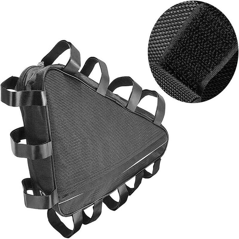 Triangle Li-ion Battery Storage Bag for Mountain Bike Angle Frame Saddle Bag