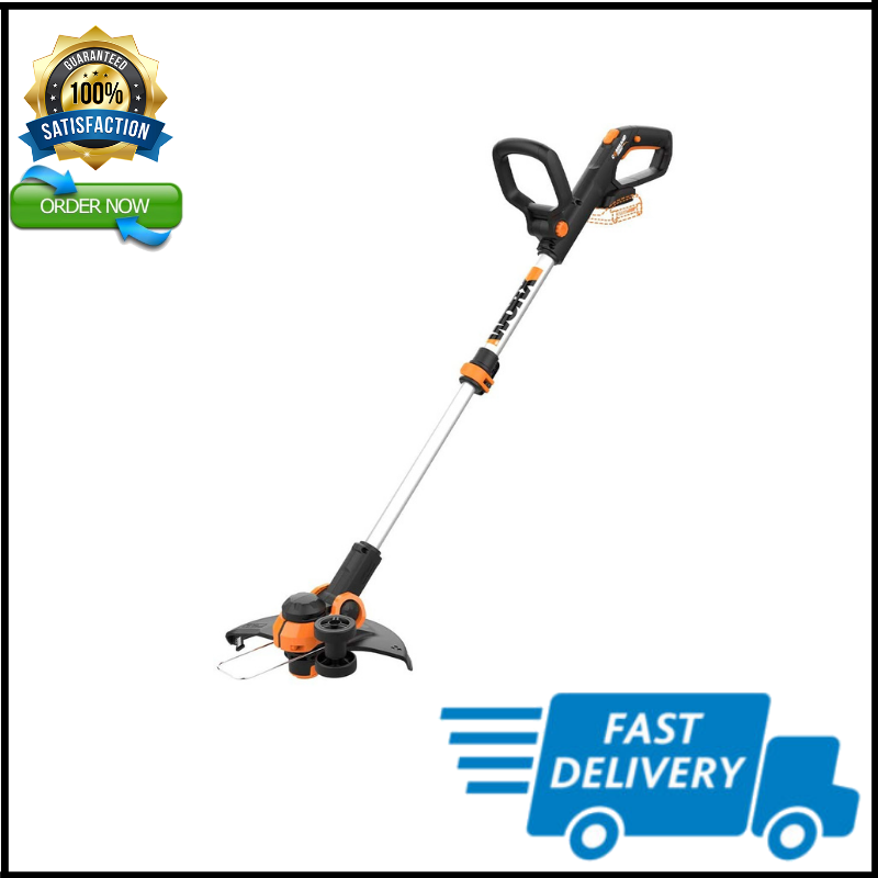 20V Cordless String Trimmer Weed Eater Lawn Wacker Edger Grass 2 In 1 Tool Only