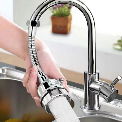 360 Degree Rotating Faucet Movable Kitchen Tap Head Water Saving Nozzle Sprayer