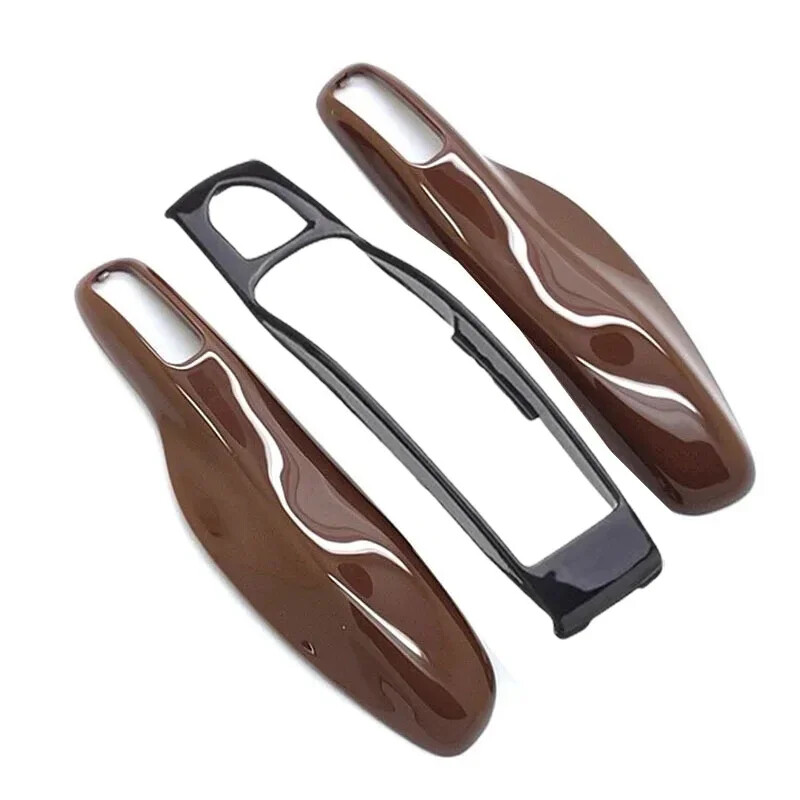 Black Center Car Remote Key Case Cover Fob For Porsche Panamera Cayenne Macan