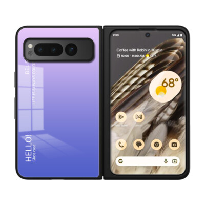 Full Protection Case For Google Pixel Fold Shockproof Slim Fit Glass Phone Cover