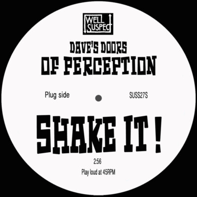 Dave's Doors Of Perception - Shake It! Limited Edition 7'' Single. Mod, Garage,