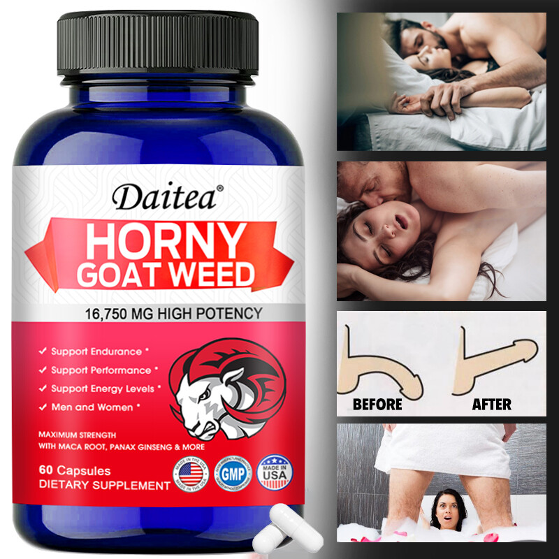 Horny Goat Weed - Reduces Cortisol Levels, Improves Endurance &