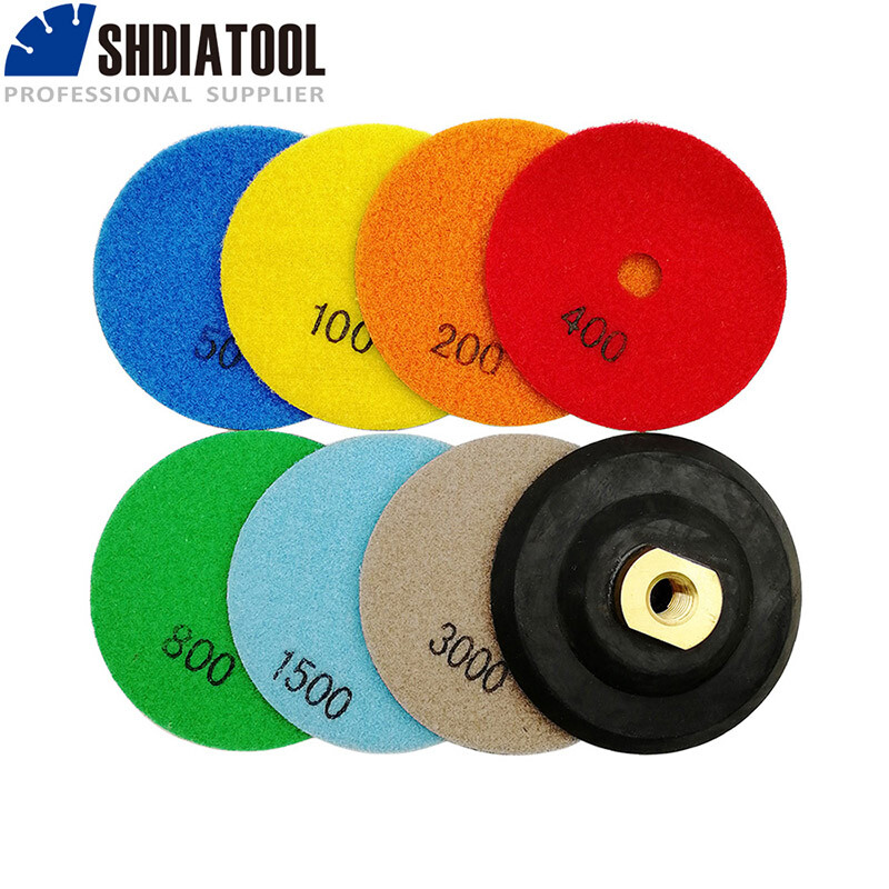 SHDIATOOL Diamond Polishing Pads 4