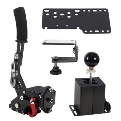 PC USB Simulator Shifter Handbrake W/ H Gear Shifter for G29 G27 G920 T300RS