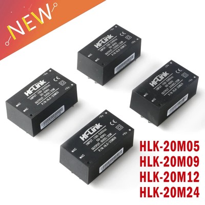 HLK-20M05/09/12/24 AC-DC Step Down Power Supply Module 2Pcs 20W