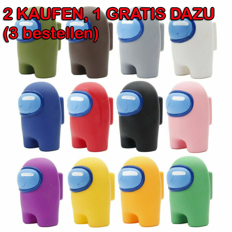 Game Among Us 10CM Miniature Figurine Cartoon Action Figuren Kinder Spielzeug