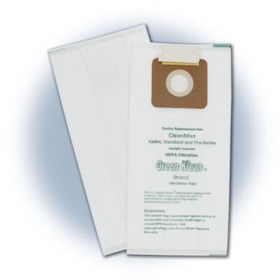 CLEANMAX HEPA H12 REPLACEMENT VACUUM CLEANER BAGS FOR CADET 10ct pack