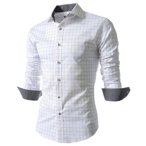 Neiman Marcus TRIM FIT dress shirt. WHITE, size 16-34/35 | eBay