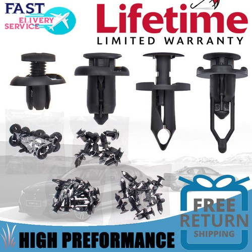 40 Pcs Push Retainer Kit and Fastener Remover,Car Push Pin Rivet Trim Clip Panel