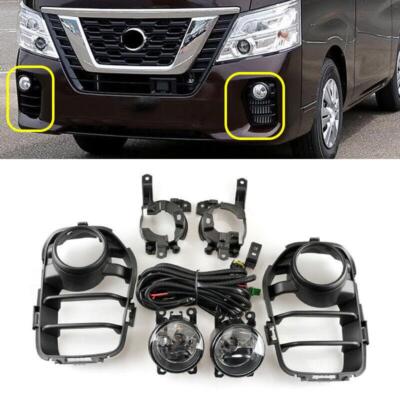Set Fog Lamp Assembly Fog Lamp Light Lamps Kit For Nissan NV350 Uran 2018-2020