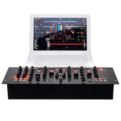 American Audio 19MXR DJ Mixer with USB for Virtual DJ NEW