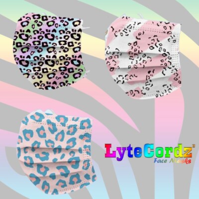 Face Mask Surgical Dental Disposable 3 Ply Ear Loop Mouth Cover Multiple Colors