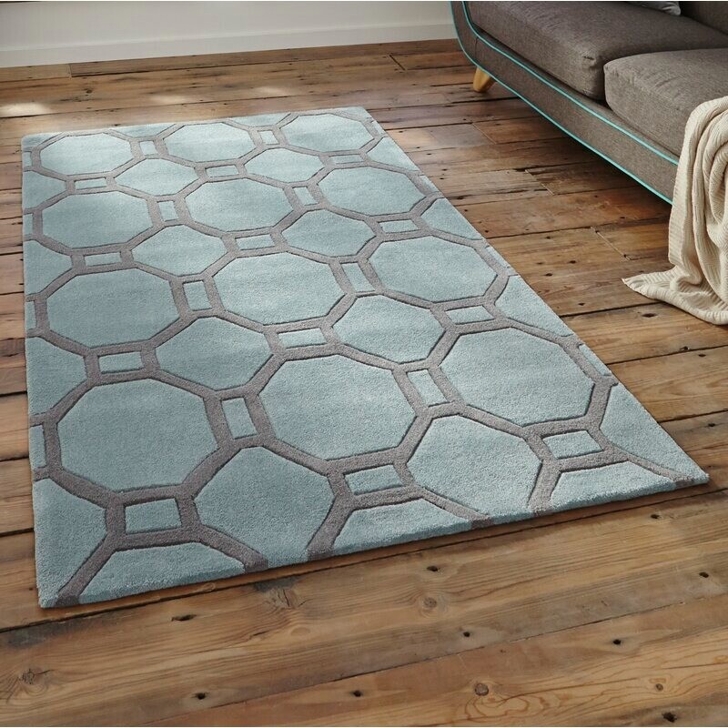 Hexagon Pattern Rug in Chesterfield, Derbyshire Gumtree