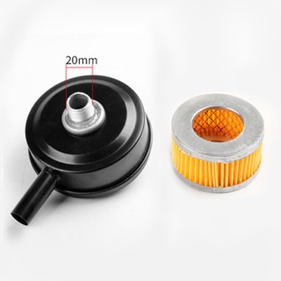 20mm Stummschalter Auspufftopf For Kolben Luft Kompressoren Zubehör Filter Pump