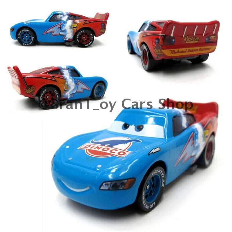 S No.95 Mcqueen - Half Dinoco Diecast Toys Car Boy Gifts