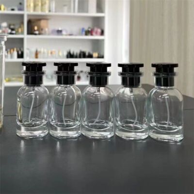 Perfume Glass Bottle Spray Portable Travel Empty Sample Containers Splitter 5Pcs