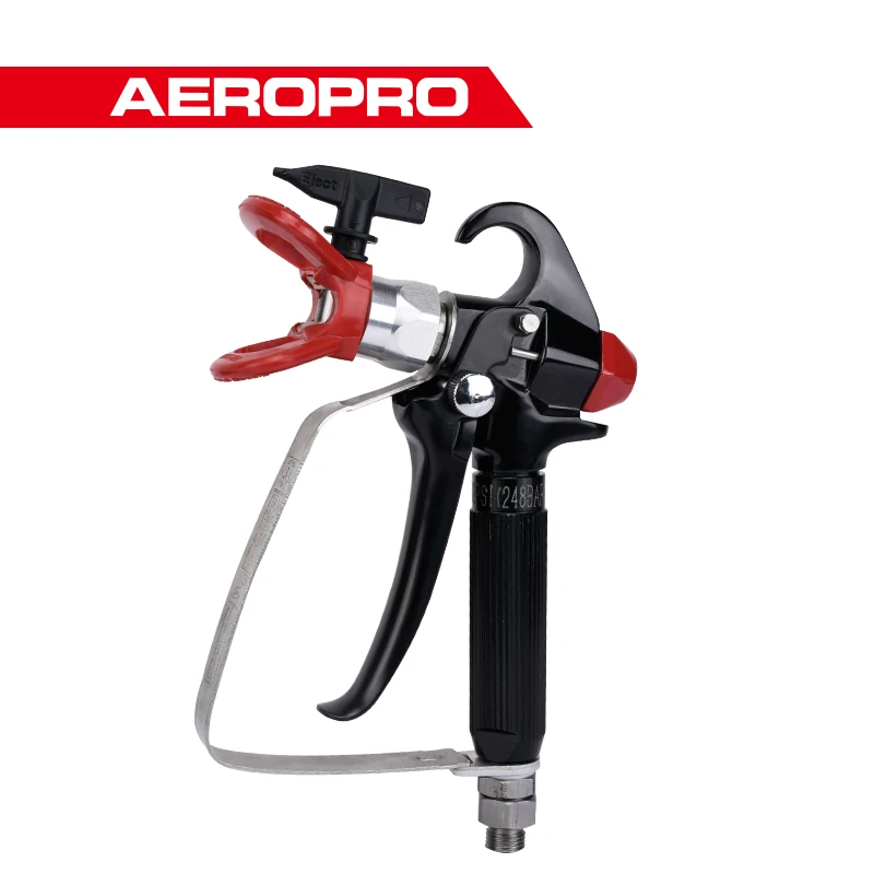 818C High Pressure Airless Paint Sprayer Gun 4-finger 517 Spray Tip For Paint S