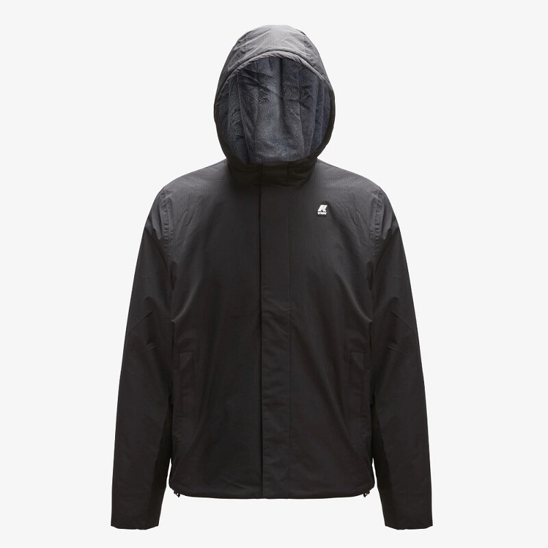 

Мужская куртка K-WAY Jaques Ripstop Marmotta K1119KW Kway Black Pure Blue Depths