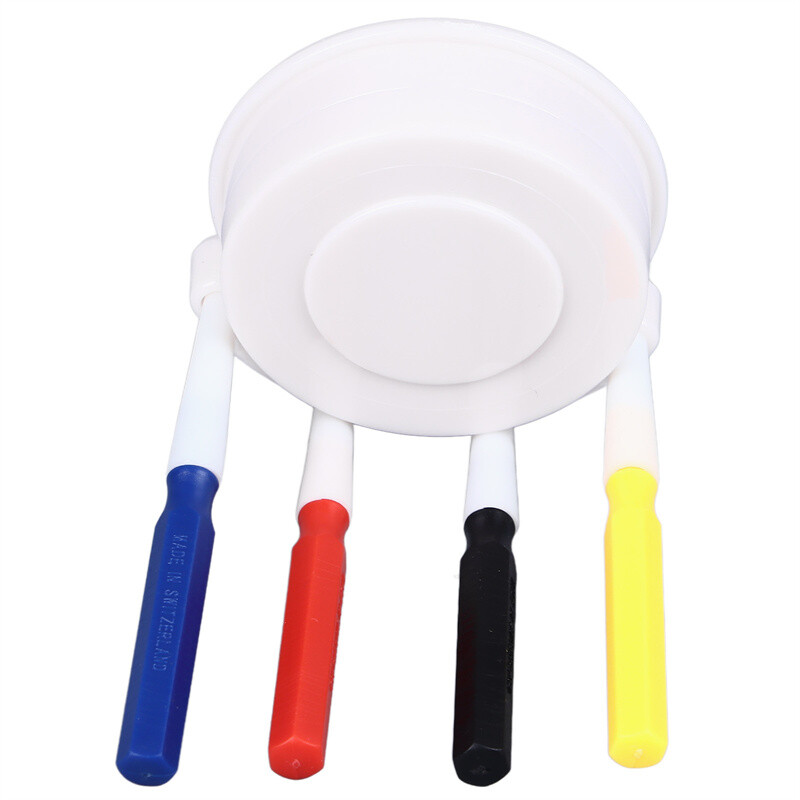 4PCS Oiler Oil Pen Needle Pin With Oil Cup Disc Set Watch Clock Repair Tool Kit