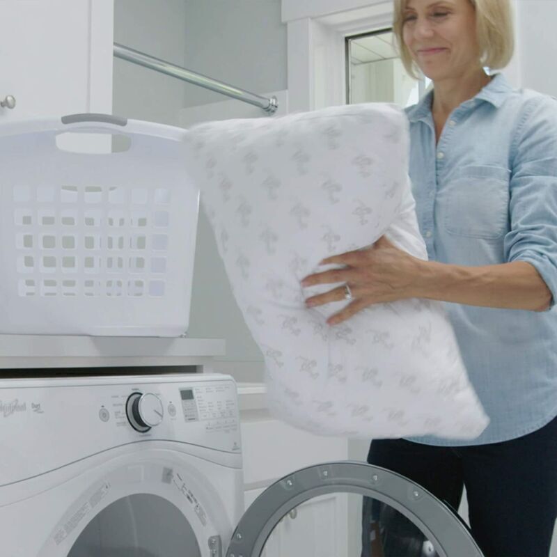 My Pillow Classic Premium Series Machine Washable Bed Pillow Queen King, Medium