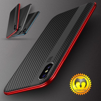 For Iphone X 8 7 Iphone8 Plus Luxury Shockproof Slim Hard Protective Case Cover