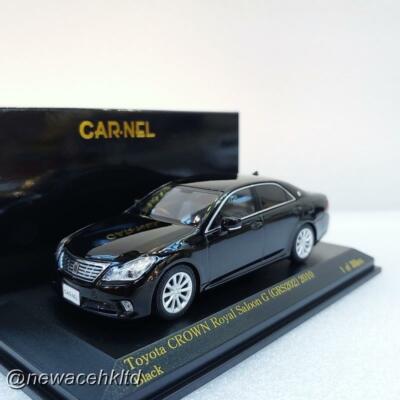 Toyota Crown Royal Saloon G (GRS202) Black CAR.NEL 1/43