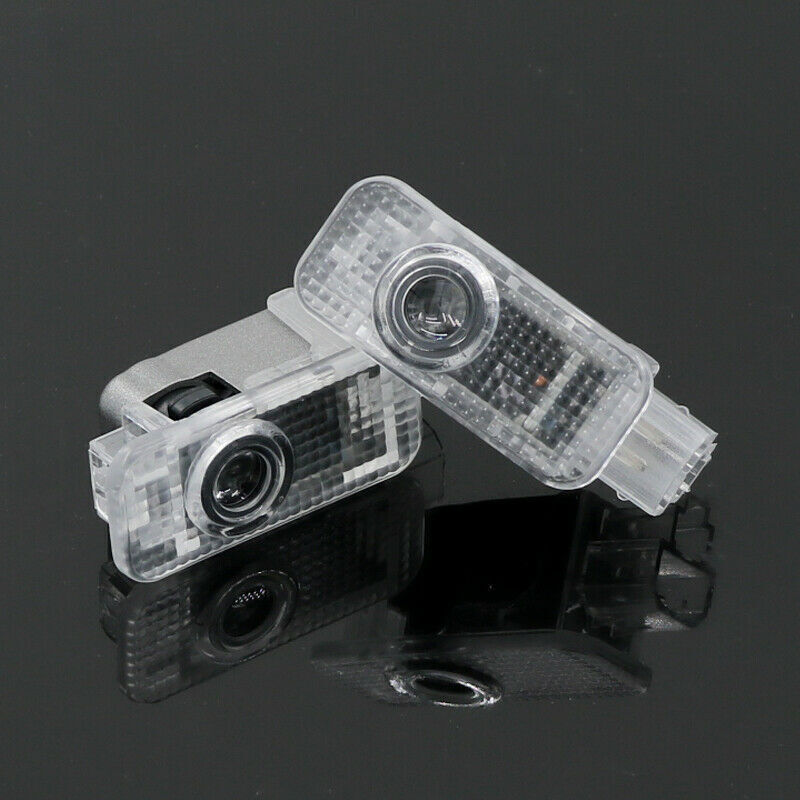 2Pcs Audi 3D LOGO GHOST LASER PROJECTOR DOOR UNDER PUDDLE LIGHTS FOR AUDI A4